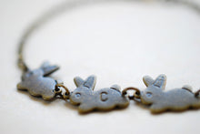 画像をギャラリービューアに読み込む, Rabbit Bracelet. Brass Bunny Bracelet. Easter Jewelry, Gift for Sisters, Gift for Daughters, Gift for BFF, Best friend Bracelet
